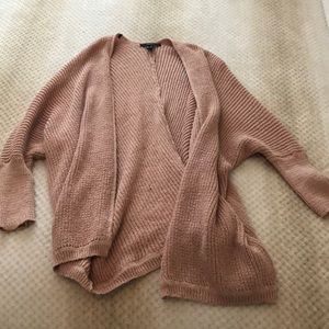 Pink cardigan